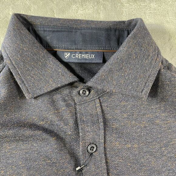 Cremieux Shacket Flannel Shirt Mens Medium Casual Long Sleeve Soft Preppy - Picture 2 of 11
